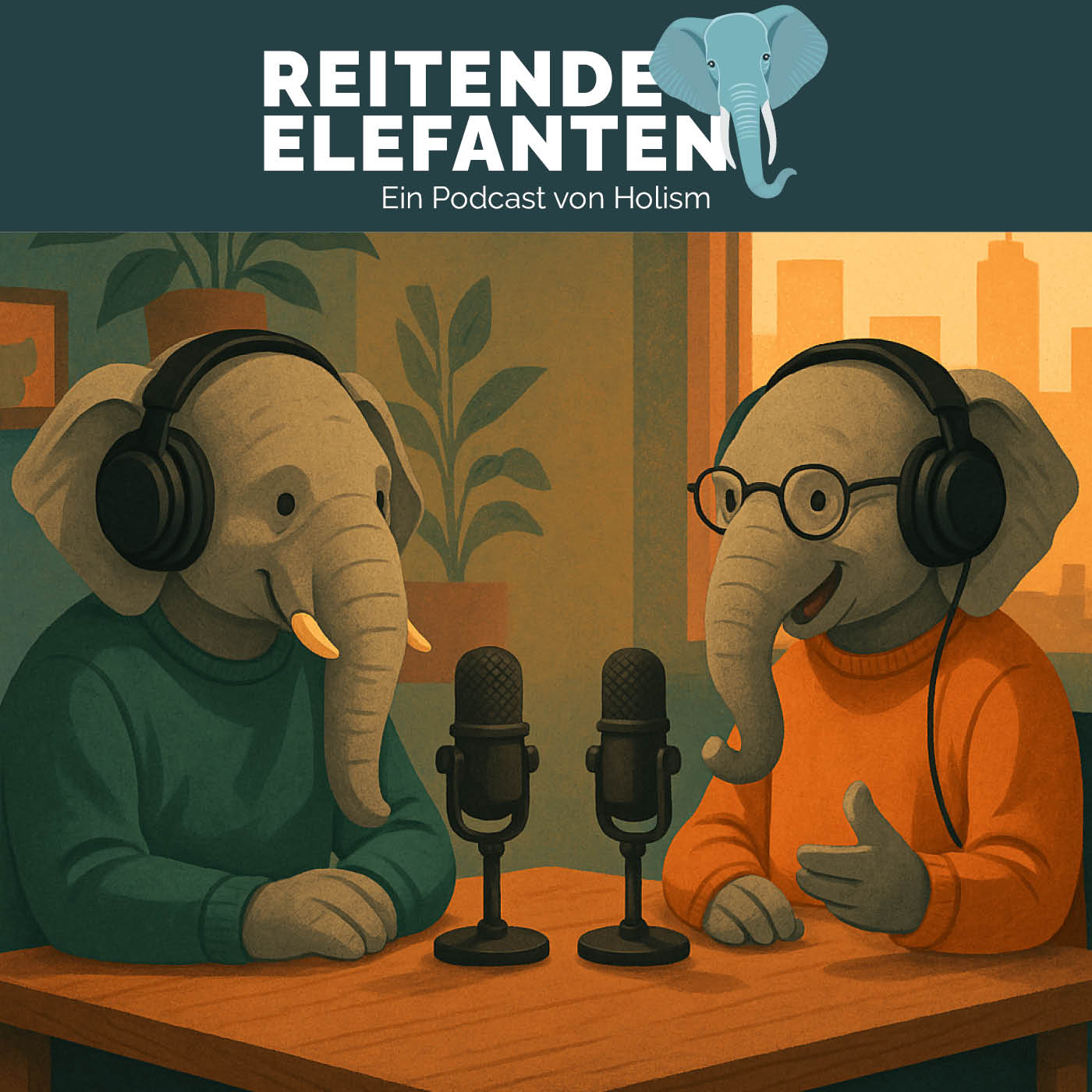 Reitende Elefanten, der Podcast von Holism